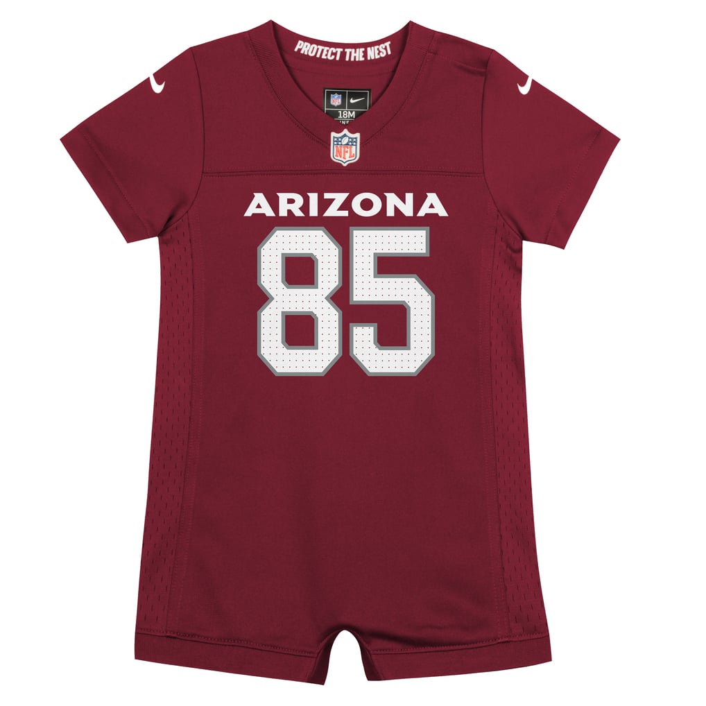 Newborn Arizona Cardinals Trey McBride Cardinal Romper Game Jersey
