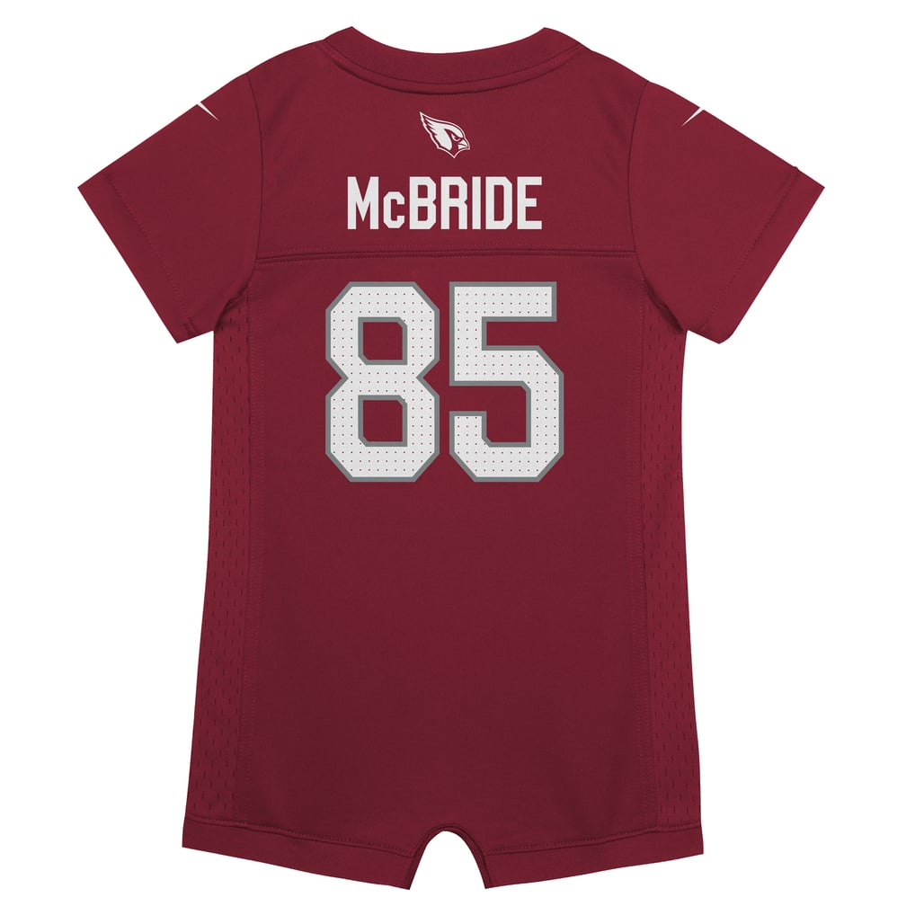 Newborn Arizona Cardinals Trey McBride Cardinal Romper Game Jersey