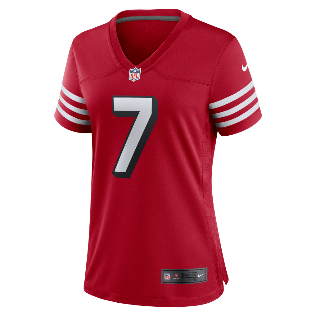 Women's San Francisco 49ers De'Zhaun Stribling Scarlet Alternate Game Jersey