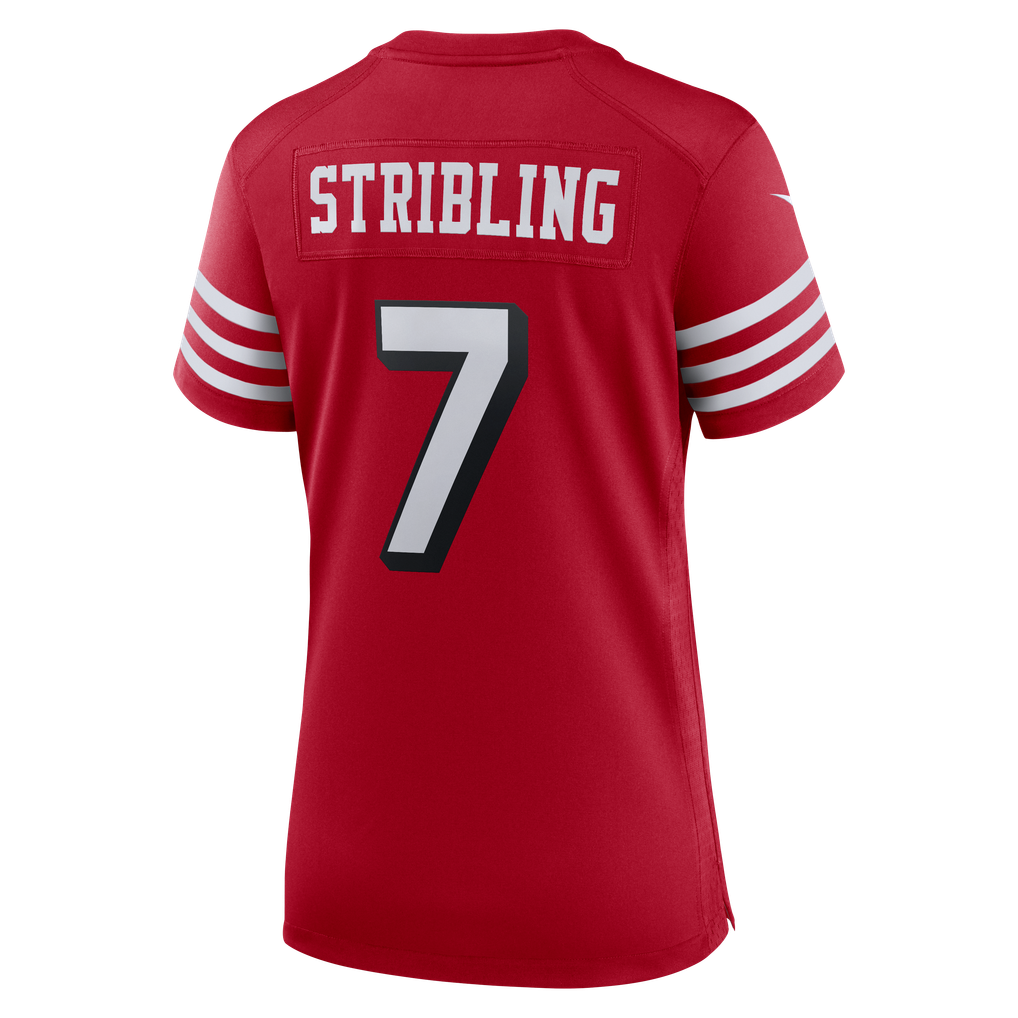 Women's San Francisco 49ers De'Zhaun Stribling Scarlet Alternate Game Jersey