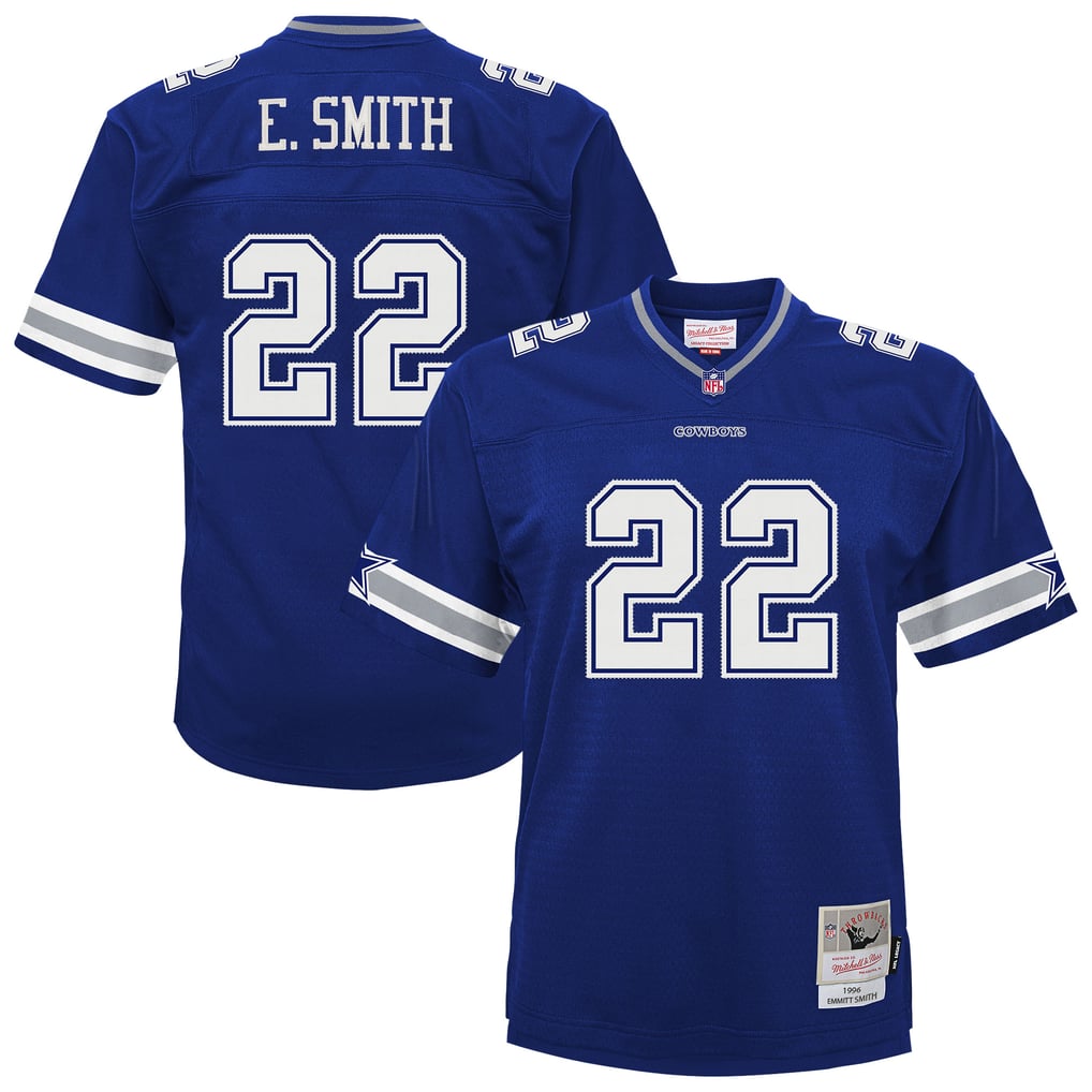 Preschool Dallas Cowboys Emmitt Smith Navy 1996 Retired Player Legacy Jersey