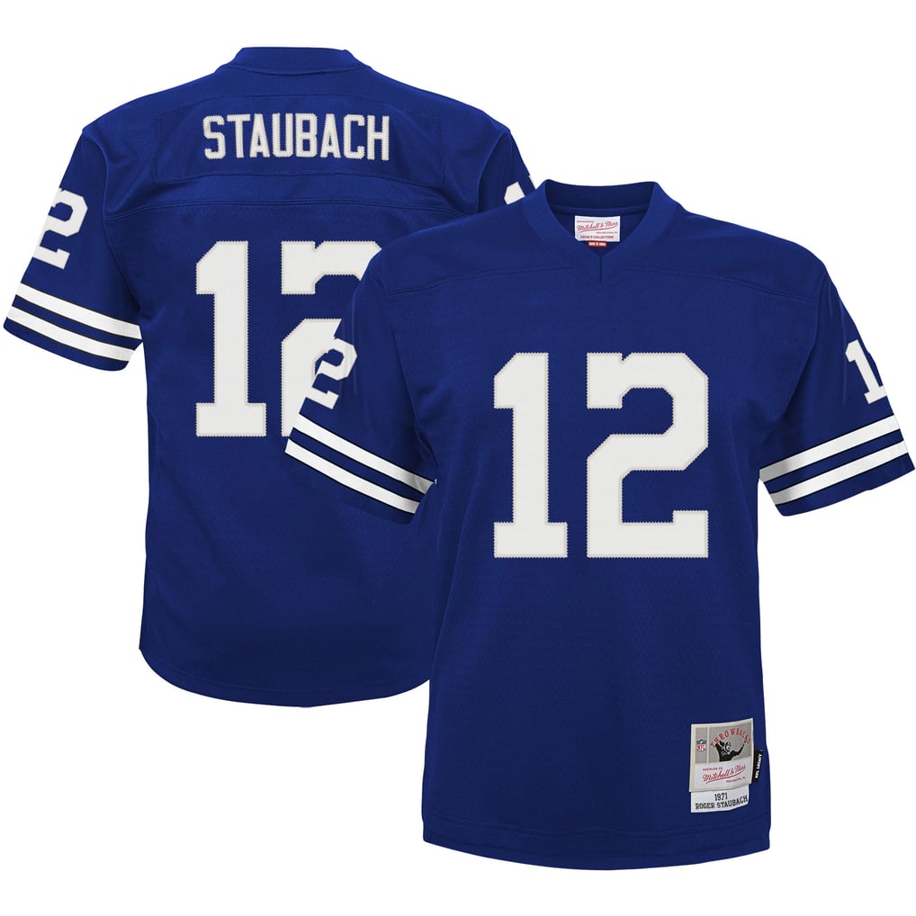 Preschool Dallas Cowboys Roger Staubach Navy 1971 Retired Player Legacy Jersey