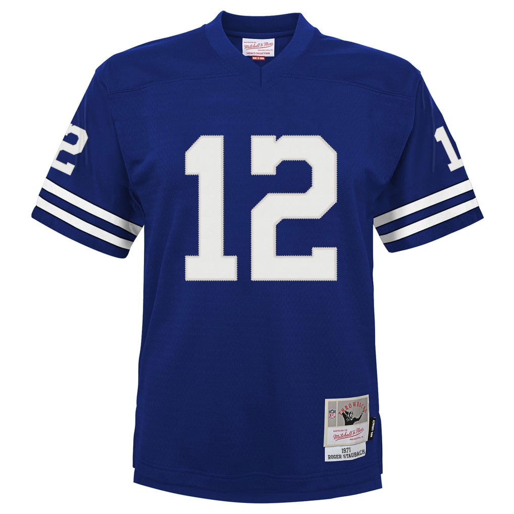 Preschool Dallas Cowboys Roger Staubach Navy 1971 Retired Player Legacy Jersey