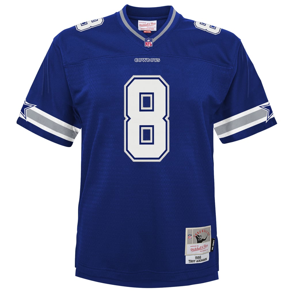 Preschool Dallas Cowboys Troy Aikman Navy 1996 Retired Player Legacy Jersey