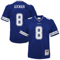 Preschool Dallas Cowboys Troy Aikman Navy 1996 Retired Player Legacy Jersey
