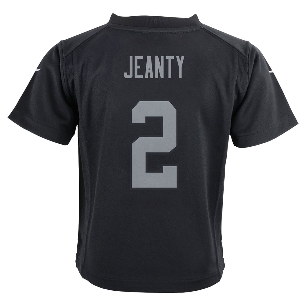 Preschool Las Vegas Raiders Ashton Jeanty Black Team Player Game Jersey