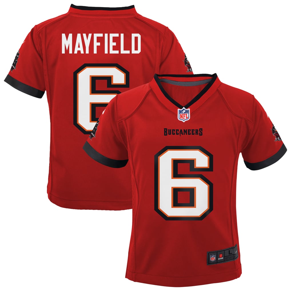 Preschool Tampa Bay Buccaneers Baker Mayfield Red Team Player Game Jersey