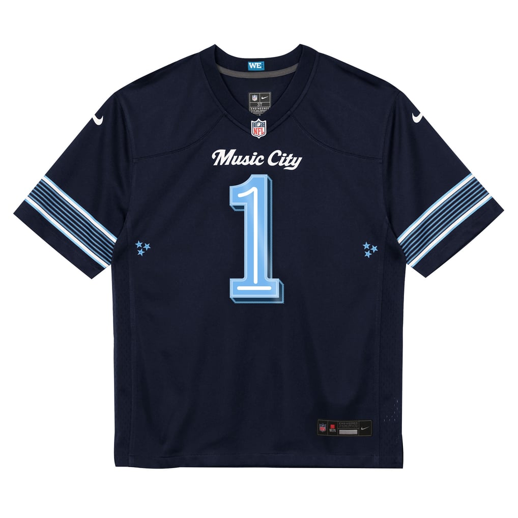 Preschool Tennessee Titans Cameron Ward Navy 2026 Rivalries Collection Game Jersey
