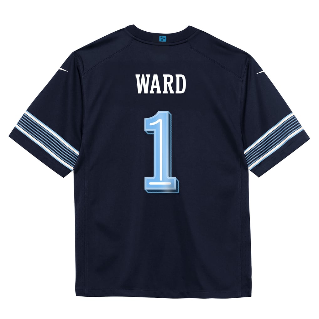 Preschool Tennessee Titans Cameron Ward Navy 2026 Rivalries Collection Game Jersey