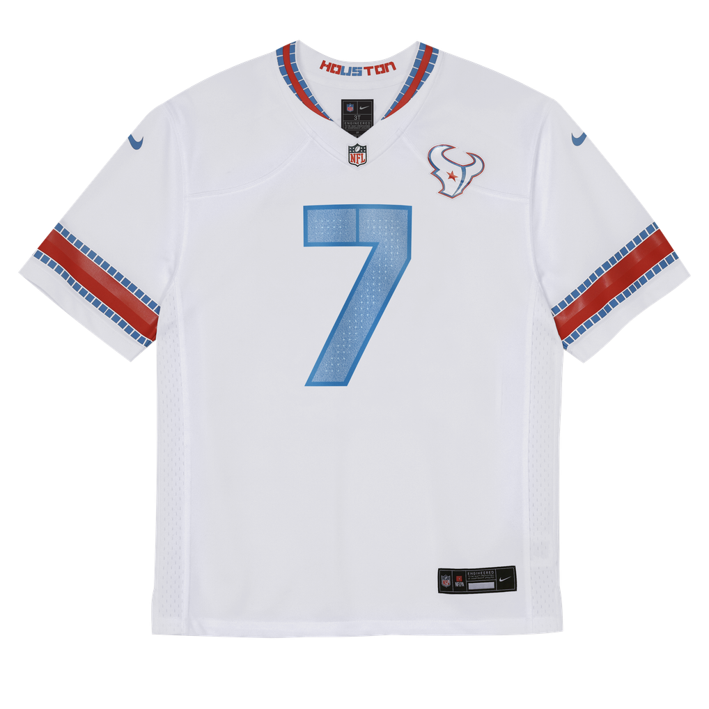 Preschool Houston Texans C.J. Stroud White 2026 Rivalries Collection Game Jersey