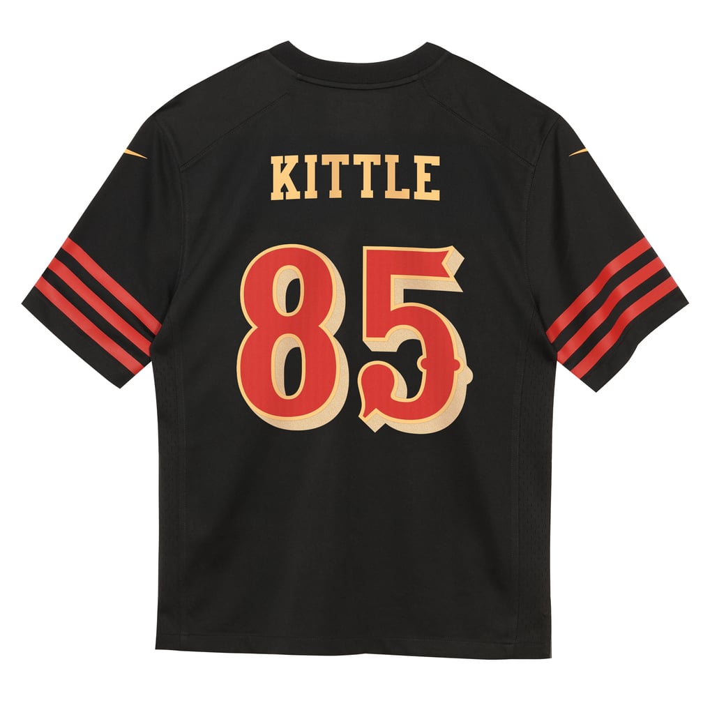 Preschool San Francisco 49ers George Kittle Black 2025 Rivalries Collection Game Jersey