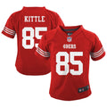 Preschool San Francisco 49ers George Kittle Scarlet Game Jersey