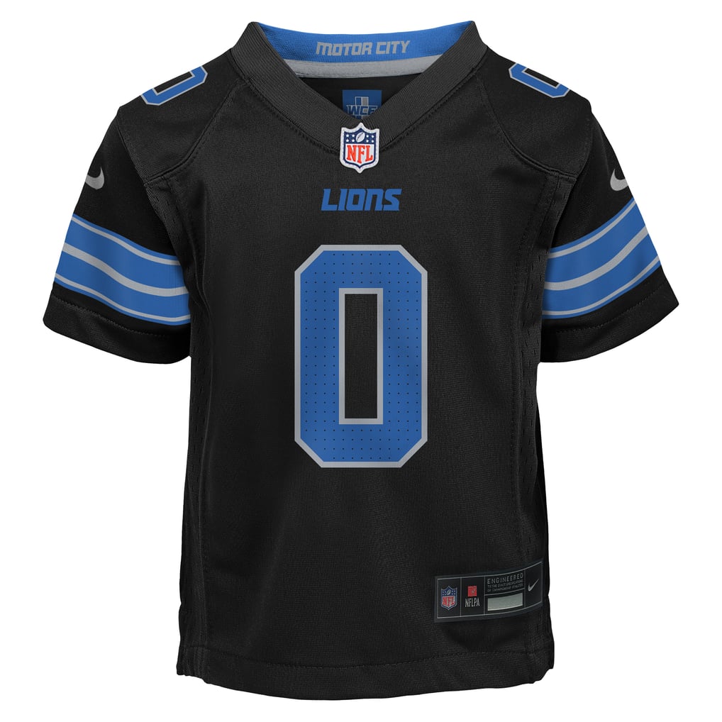 Preschool Detroit Lions Jahmyr Gibbs Black Alternate Game Jersey