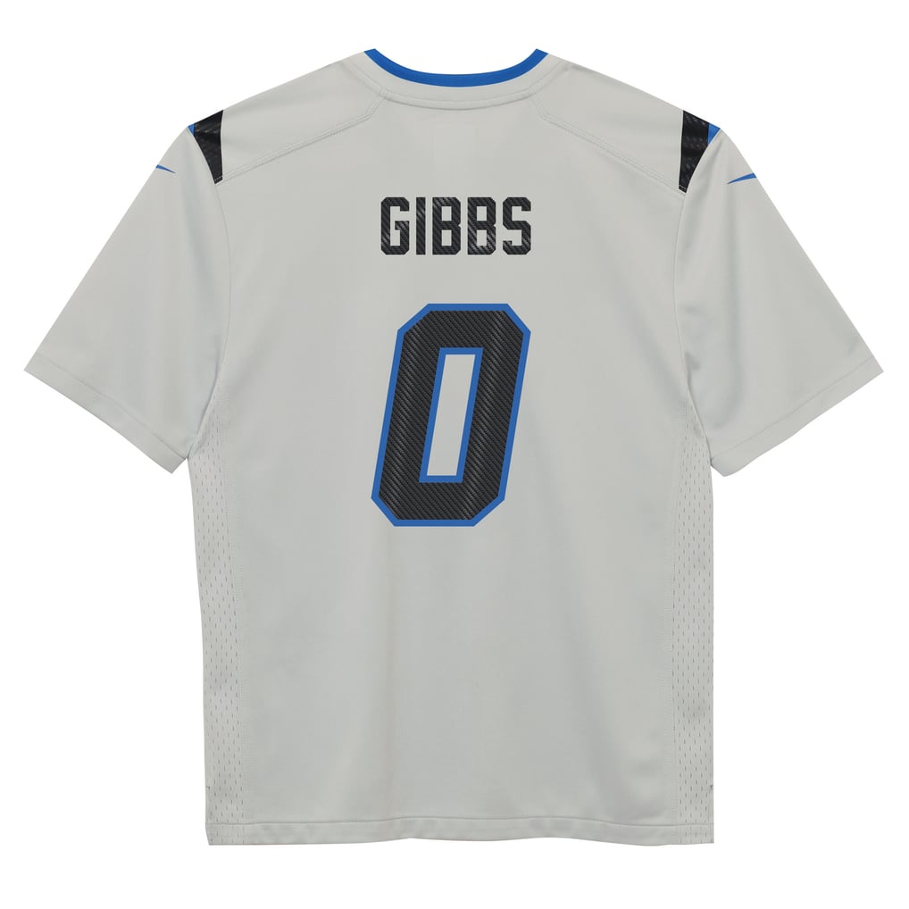 Preschool Detroit Lions Jahmyr Gibbs Silver 2026 Rivalries Collection Game Jersey