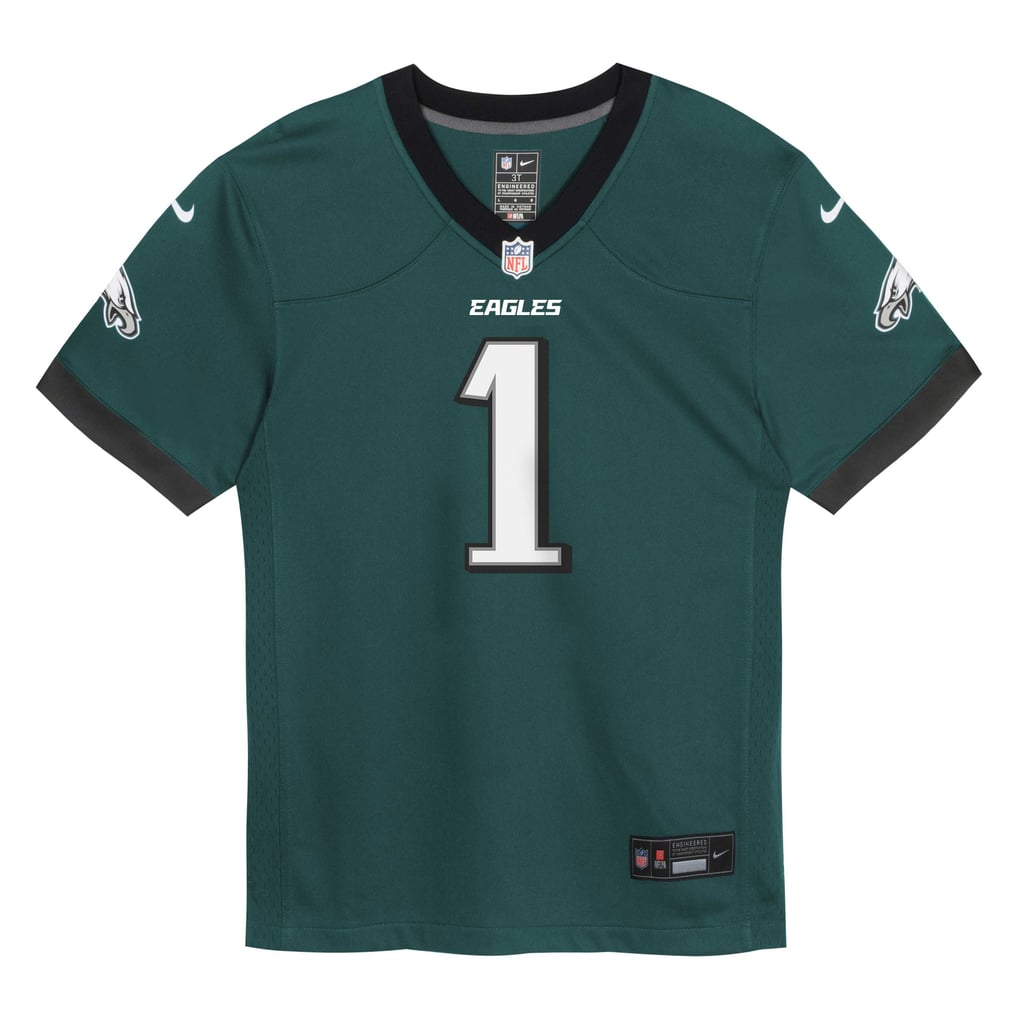 Preschool Philadelphia Eagles Jalen Hurts Midnight Green Team Game Jersey