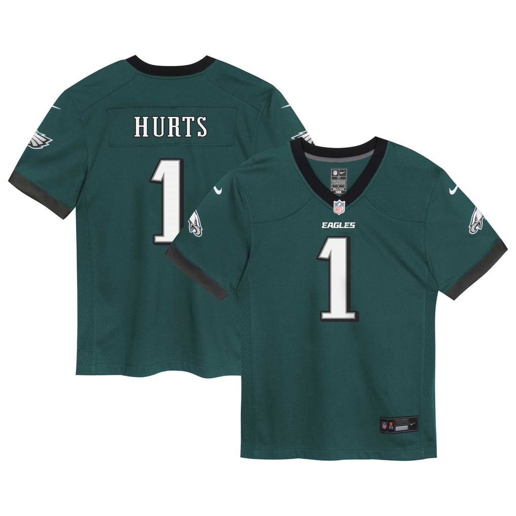 Preschool Philadelphia Eagles Jalen Hurts Midnight Green Team Game Jersey
