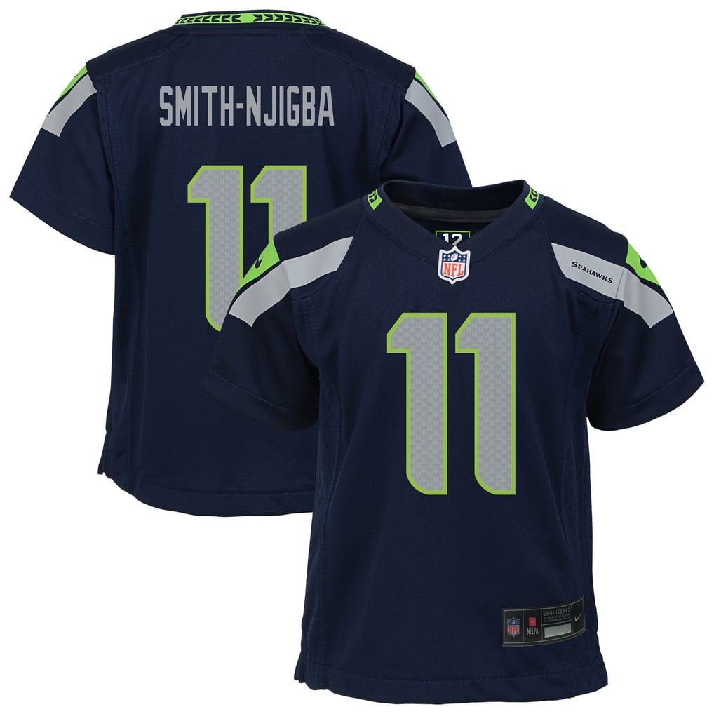 Preschool Seattle Seahawks Jaxon Smith-Njigba College Navy Game Jersey