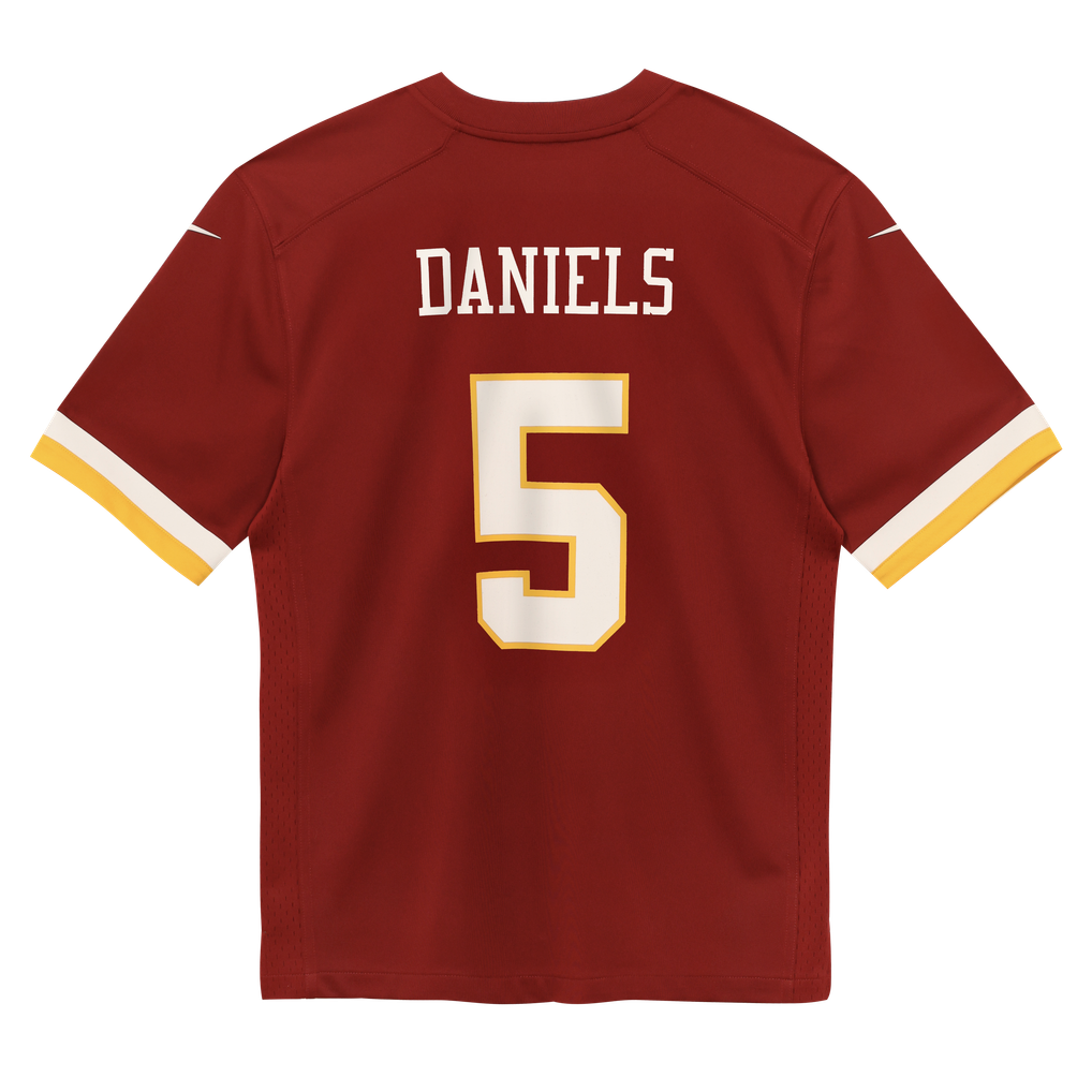Preschool Washington Commanders Jayden Daniels Burgundy Team Game Jersey