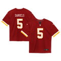 Preschool Washington Commanders Jayden Daniels Burgundy Team Game Jersey