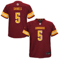 Preschool Washington Commanders Jayden Daniels Burgundy Team Player Game Jersey
