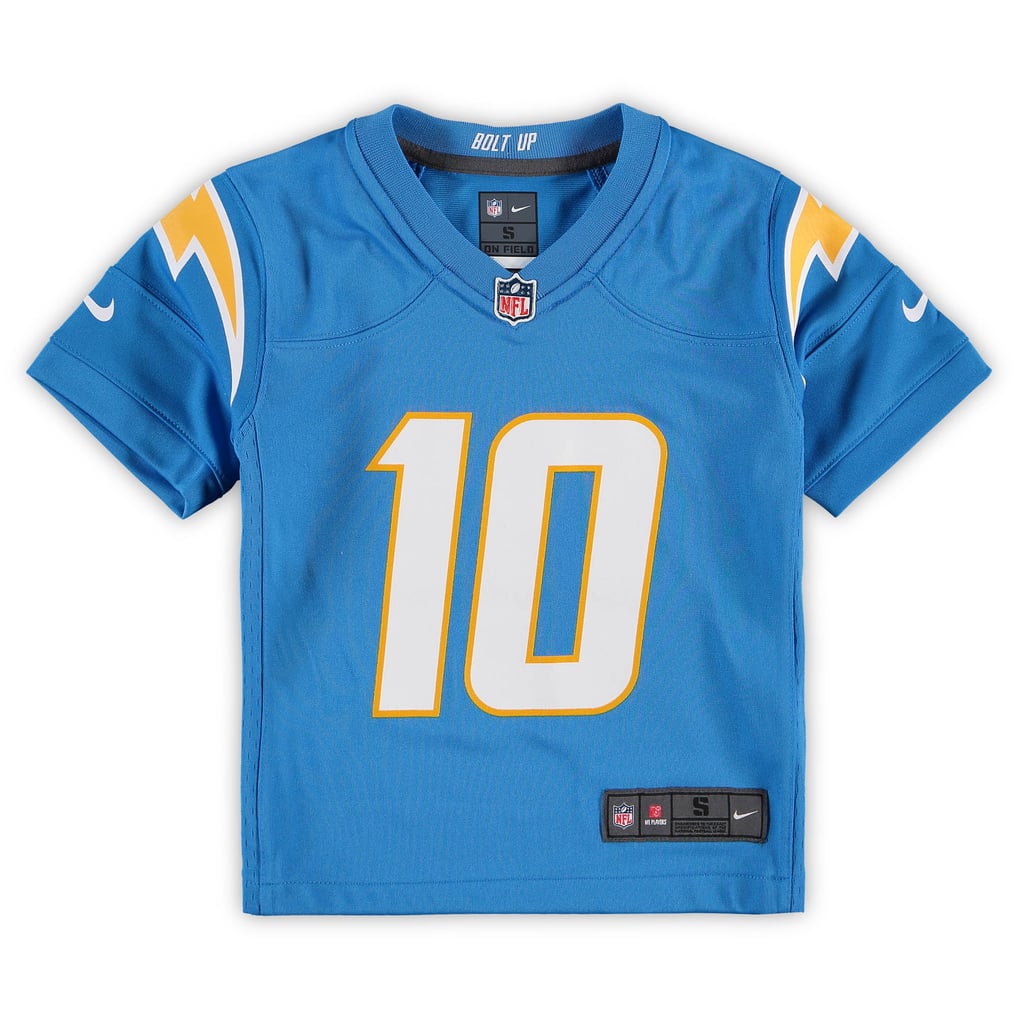 Preschool Los Angeles Chargers Justin Herbert Powder Blue Game Jersey