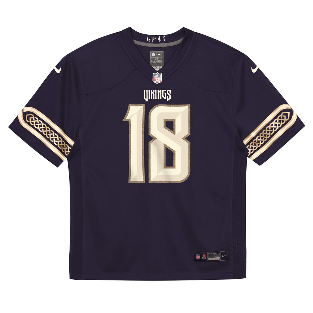 Preschool Minnesota Vikings Justin Jefferson Purple 2026 Rivalries Collection Game Jersey