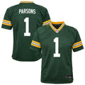 Preschool Green Bay Packers Micah Parsons Green Team Game Jersey