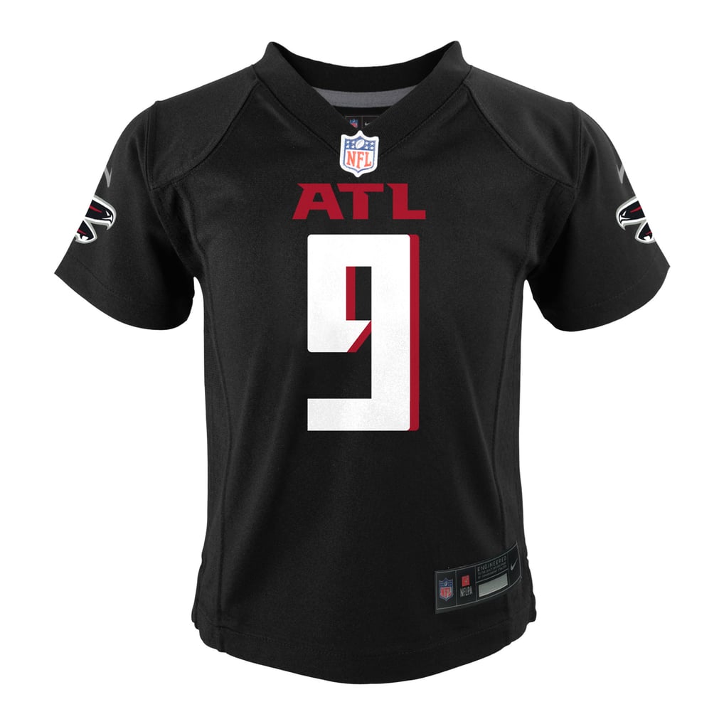 Preschool Atlanta Falcons Michael Penix Jr. Black Team Game Jersey