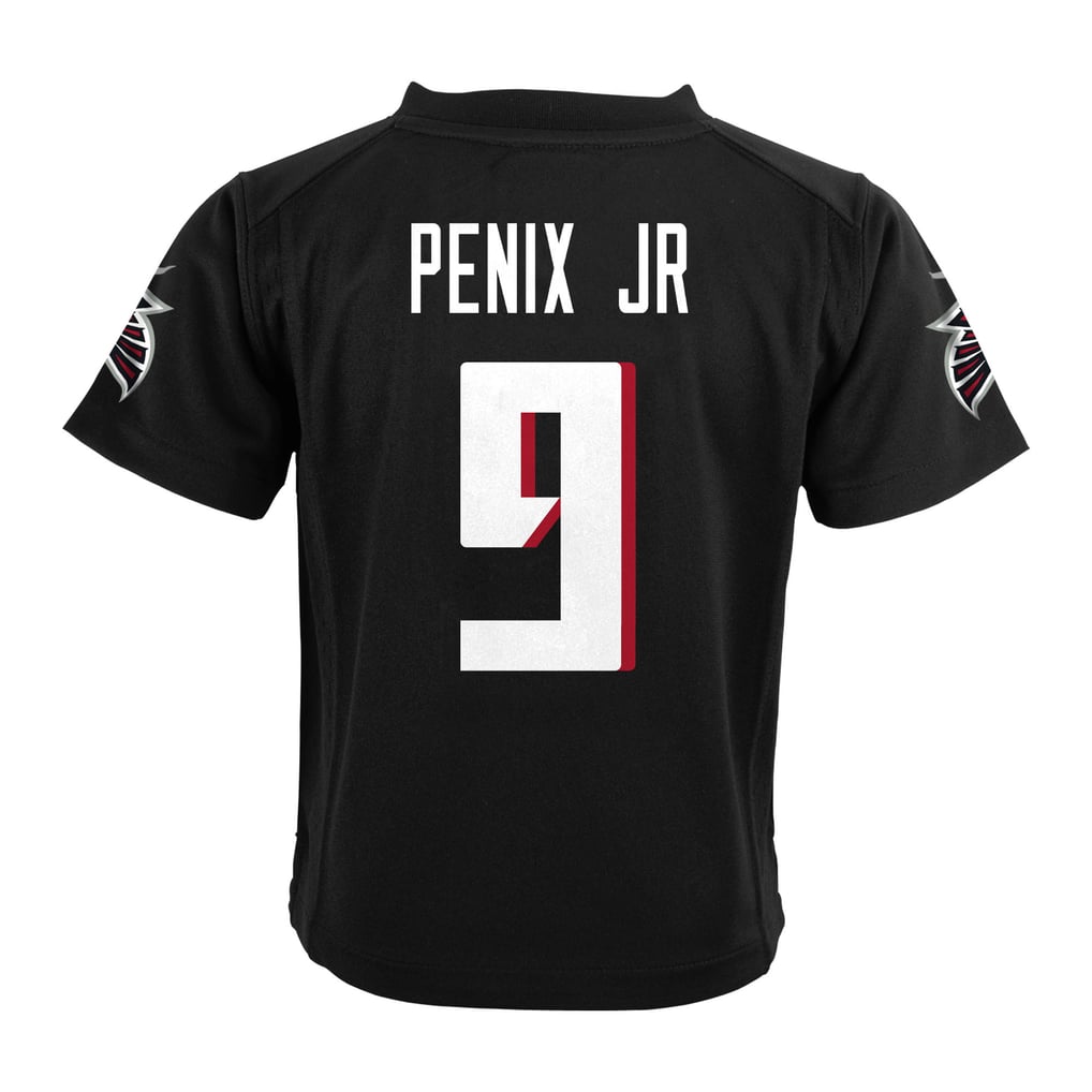 Preschool Atlanta Falcons Michael Penix Jr. Black Team Game Jersey