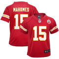 Preschool Kansas City Chiefs Patrick Mahomes Red Game Jersey