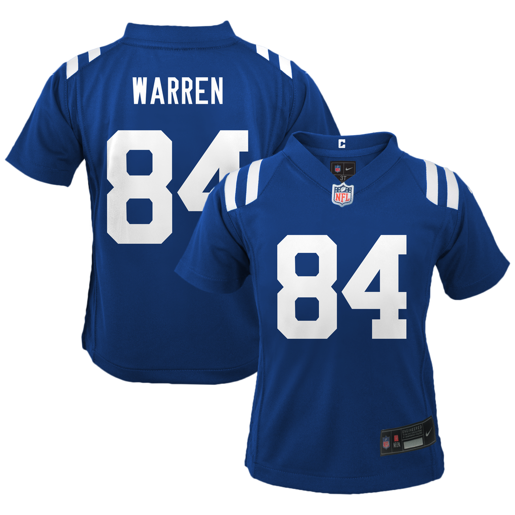 Preschool Indianapolis Colts Tyler Warren Royal Team Game Jersey