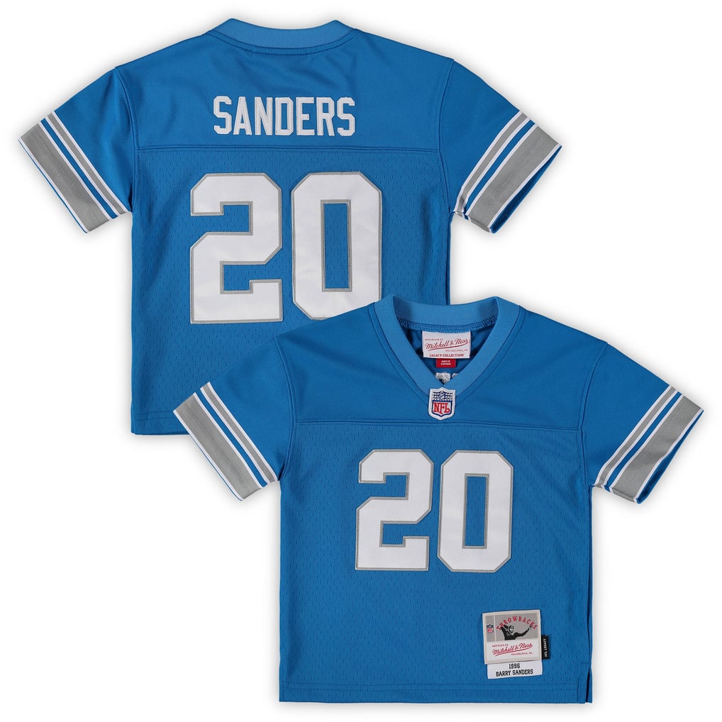 Toddler Barry Sanders Blue Detroit Lions 1996 Retired Legacy Jersey