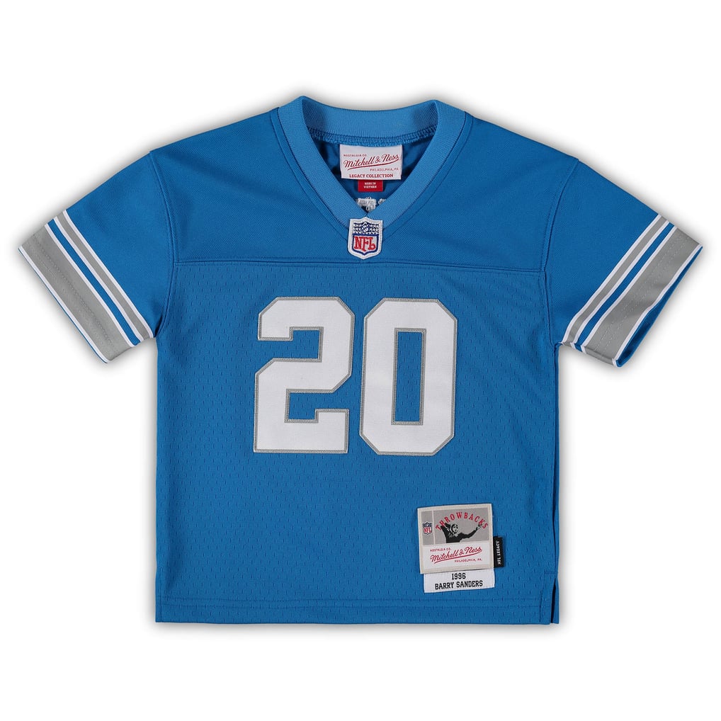 Toddler Barry Sanders Blue Detroit Lions 1996 Retired Legacy Jersey