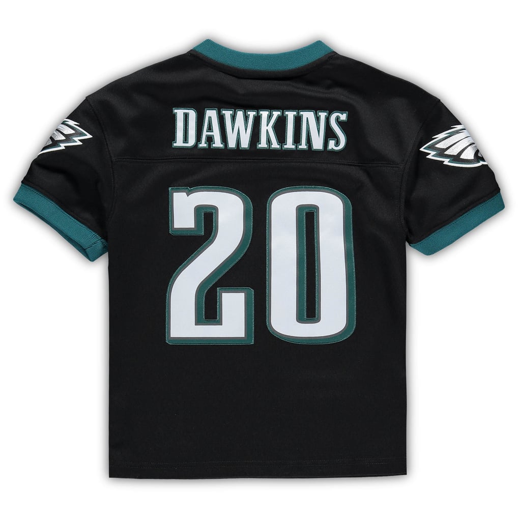 Toddler Brian Dawkins Black Philadelphia Eagles 2004 Retired Legacy Jersey