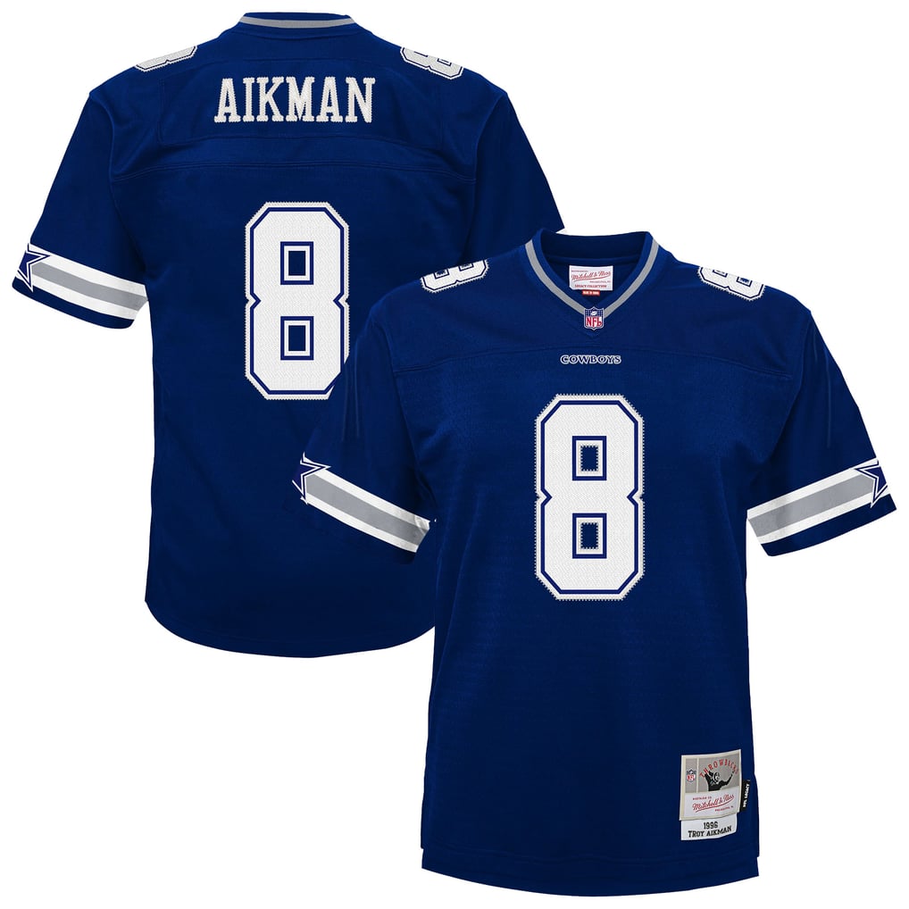 Toddler Dallas Cowboys Troy Aikman Navy 1996 Retired Legacy Jersey