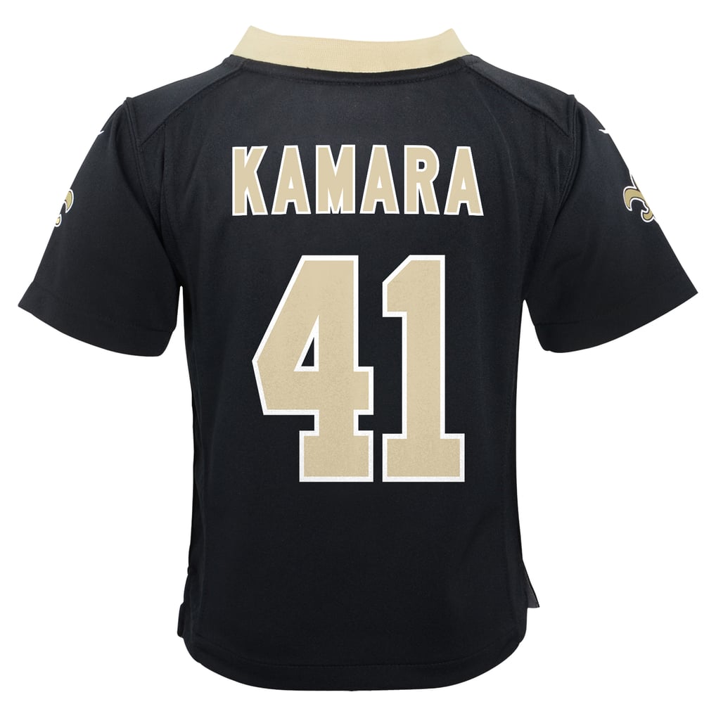 Toddler New Orleans Saints Alvin Kamara Black Game Jersey