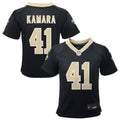 Toddler New Orleans Saints Alvin Kamara Black Game Jersey