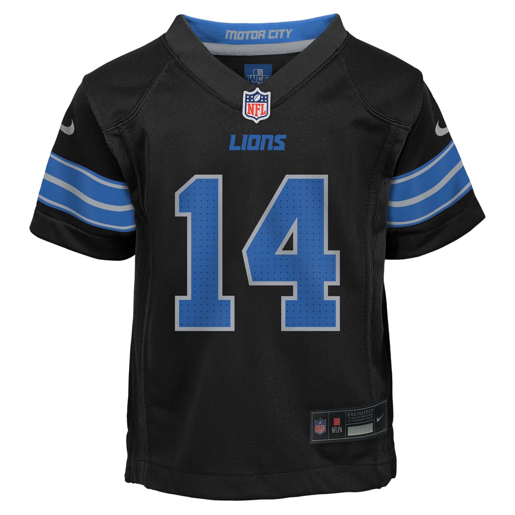 Toddler Detroit Lions Amon-Ra St. Brown Black Alternate Game Jersey