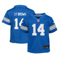Toddler Detroit Lions Amon-Ra St. Brown Blue Player Game Jersey