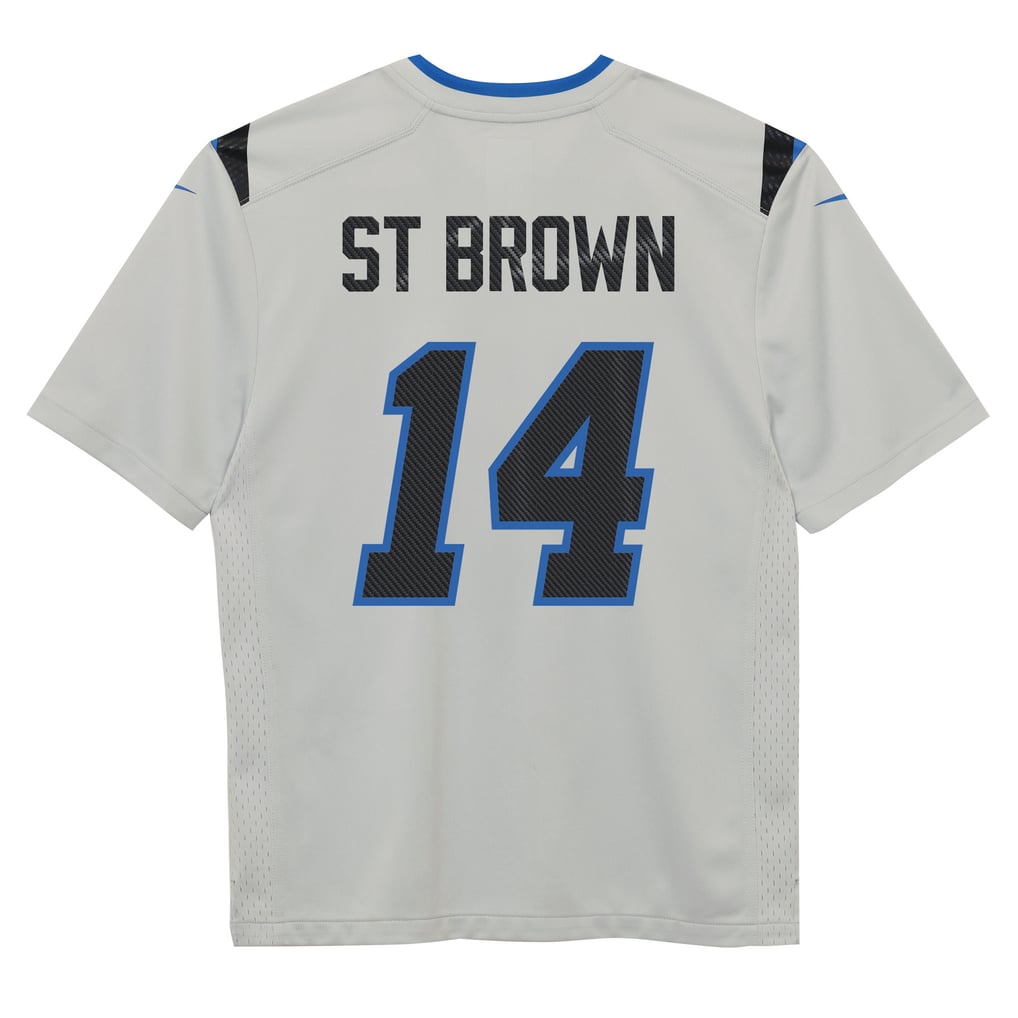 Toddler Detroit Lions Amon-Ra St. Brown Silver 2026 Rivalries Collection Game Jersey
