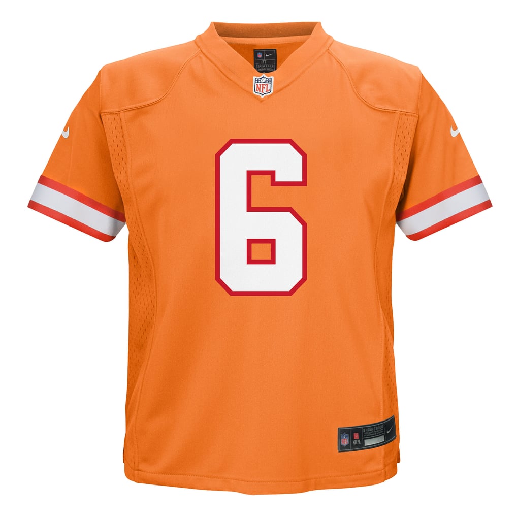 Toddler Tampa Bay Buccaneers Baker Mayfield Orange Alternate Game Jersey