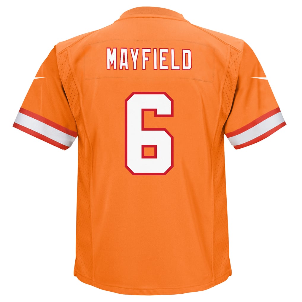 Toddler Tampa Bay Buccaneers Baker Mayfield Orange Alternate Game Jersey