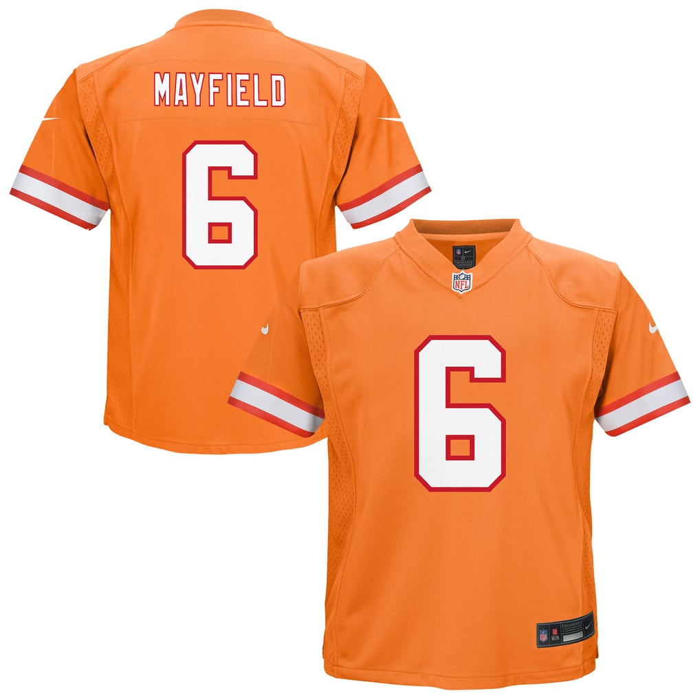 Toddler Tampa Bay Buccaneers Baker Mayfield Orange Alternate Game Jersey
