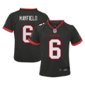 Toddler Tampa Bay Buccaneers Baker Mayfield Pewter Alternate Game Jersey