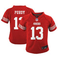 Toddler San Francisco 49ers Brock Purdy Scarlet Game Jersey