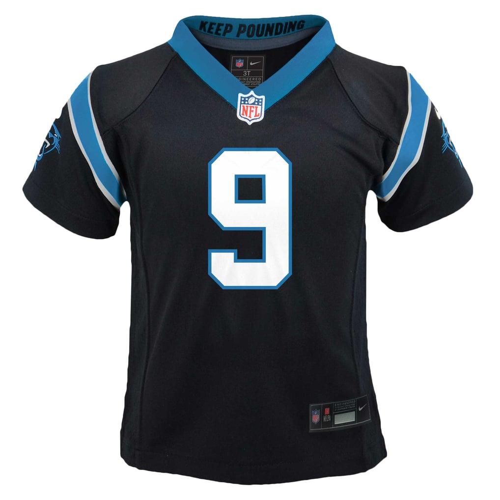 Toddler Carolina Panthers Bryce Young Black Game Jersey