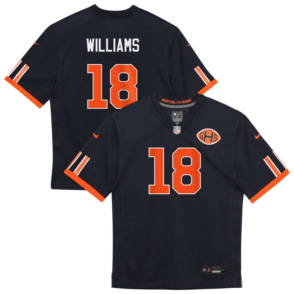 Toddler Chicago Bears Caleb Williams Navy 2026 Rivalries Collection Game Jersey