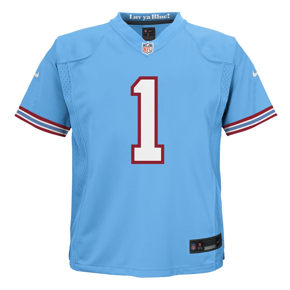Toddler Tennessee Titans Cameron Ward Light Blue Alternate 2 Game Jersey