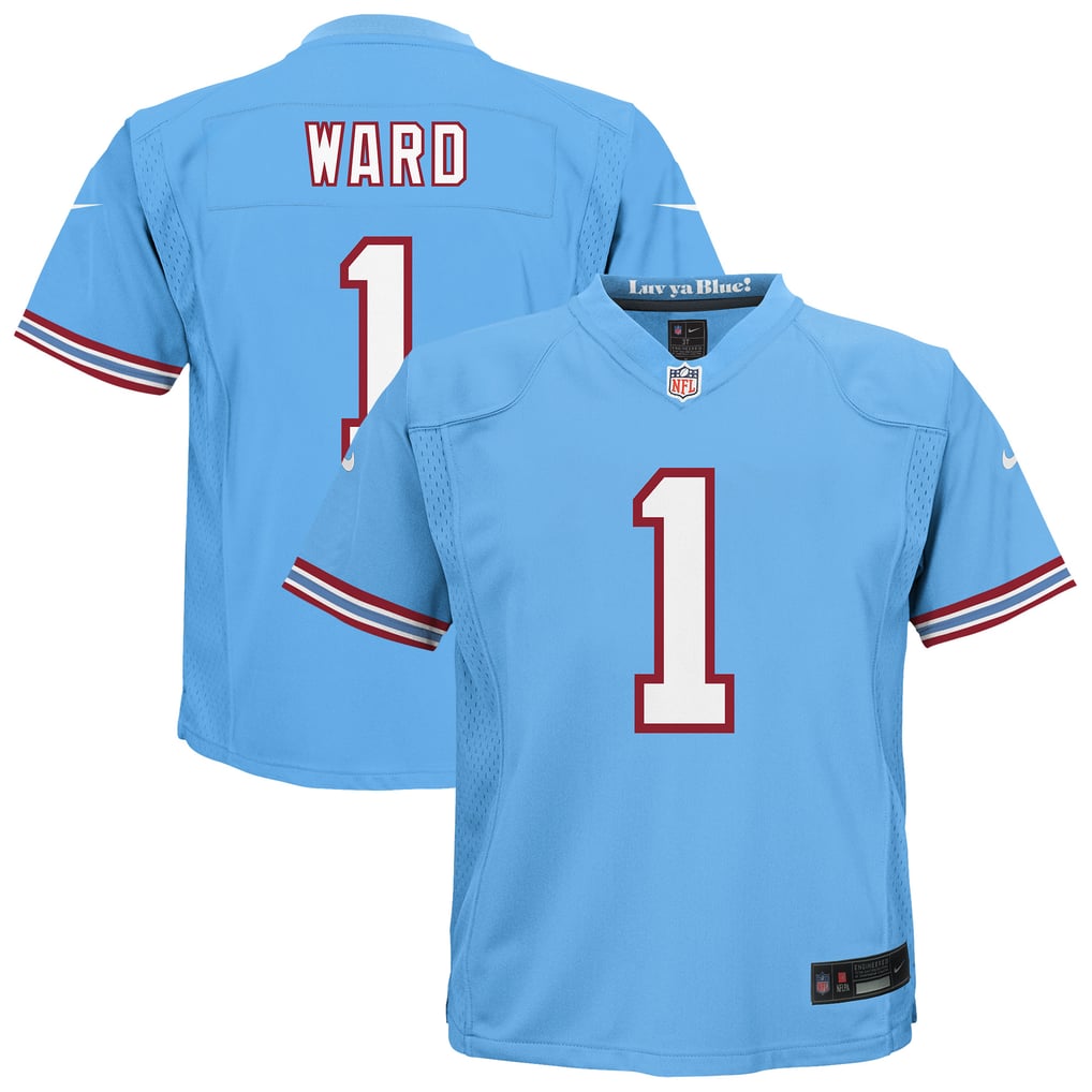 Toddler Tennessee Titans Cameron Ward Light Blue Alternate 2 Game Jersey