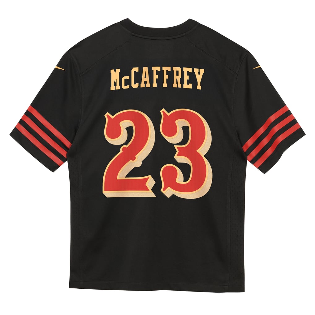 Toddler San Francisco 49ers Christian McCaffrey Black 2025 Rivalries Collection Game Jersey